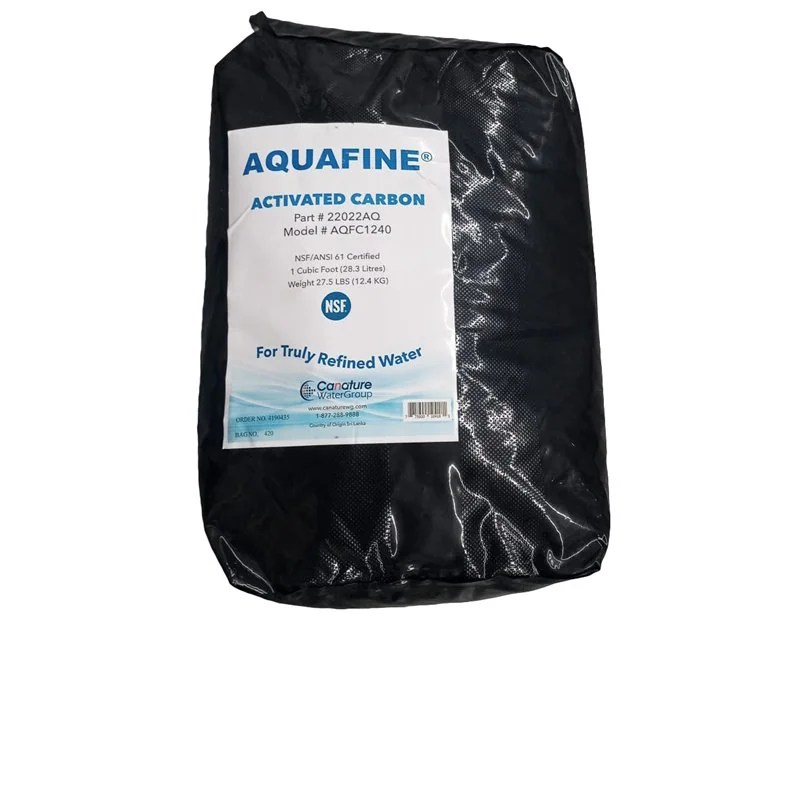 AQUAFINE® AQFC1240 Carbón Activado Cáscara de coco granular