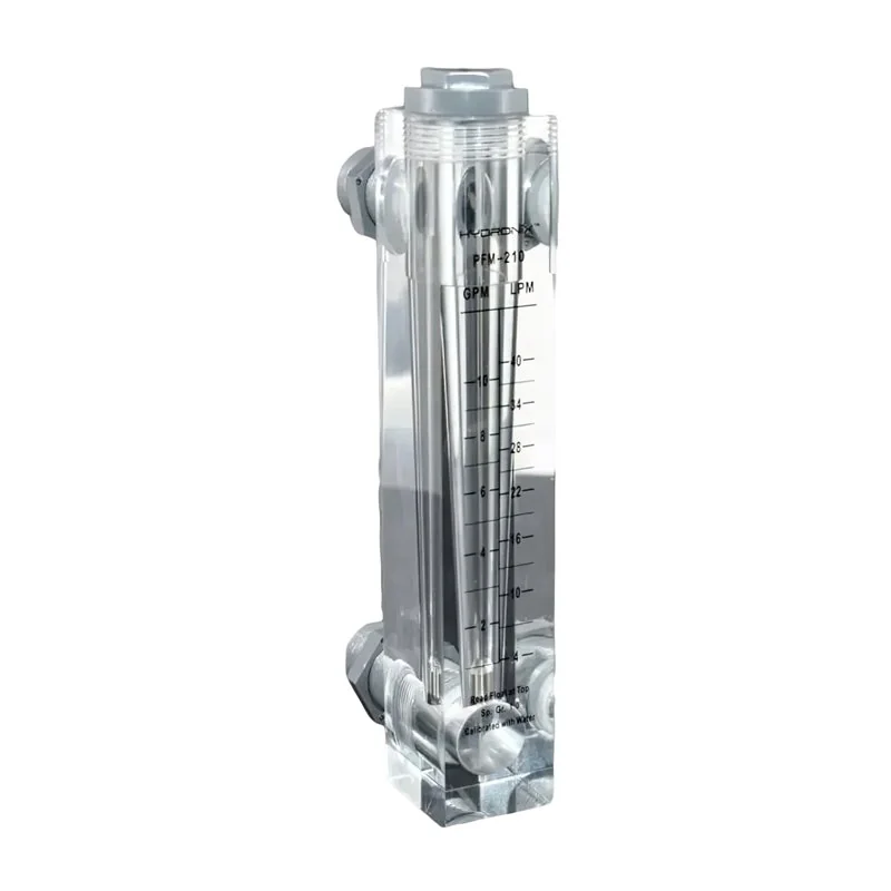 PFM-216 Caudalímetro Hydronix de montaje en panel 1" MNPT, 2-16 GPM