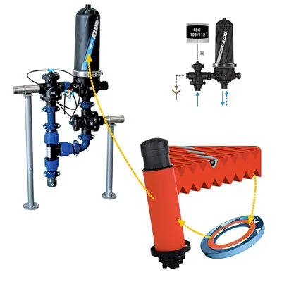 AZUD HELIX AUTOMATIC FT201/2VX DLP MG filtro 2" 