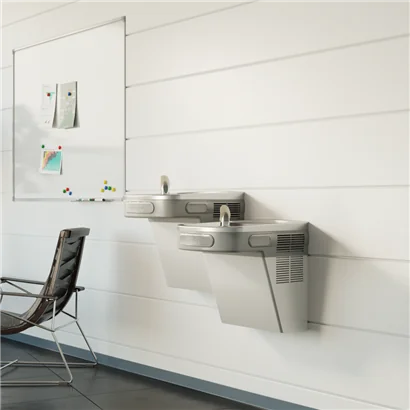 Elkay EZSTL8SC Bebedero Enfriador ADA dos niveles No filtrado Inox. Refrigerado