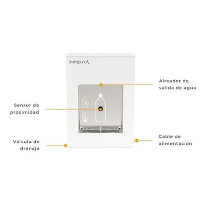 Instafill Llenador de botellas Blanco con filtración + UVC