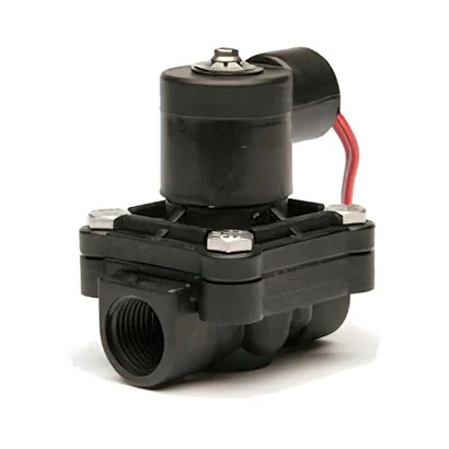 Válvula Solenoide 1/2”, 120V. Plástico