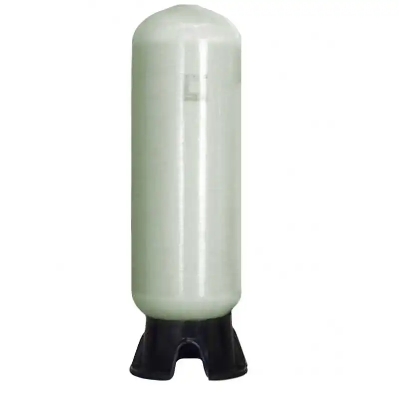 Tanque Aquatrol de Presión para filtro o suavizador , Fibra de Vidrio de 4"T, 21x62", Natural, 7 pie cúbico base tripie