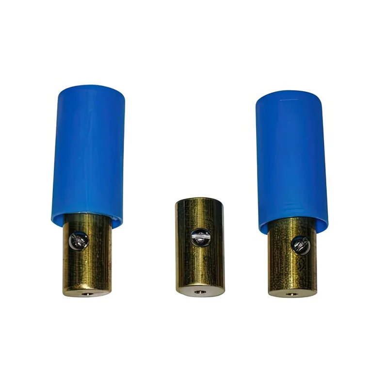 Juego de 3 electrodos con cubiertas de plástico