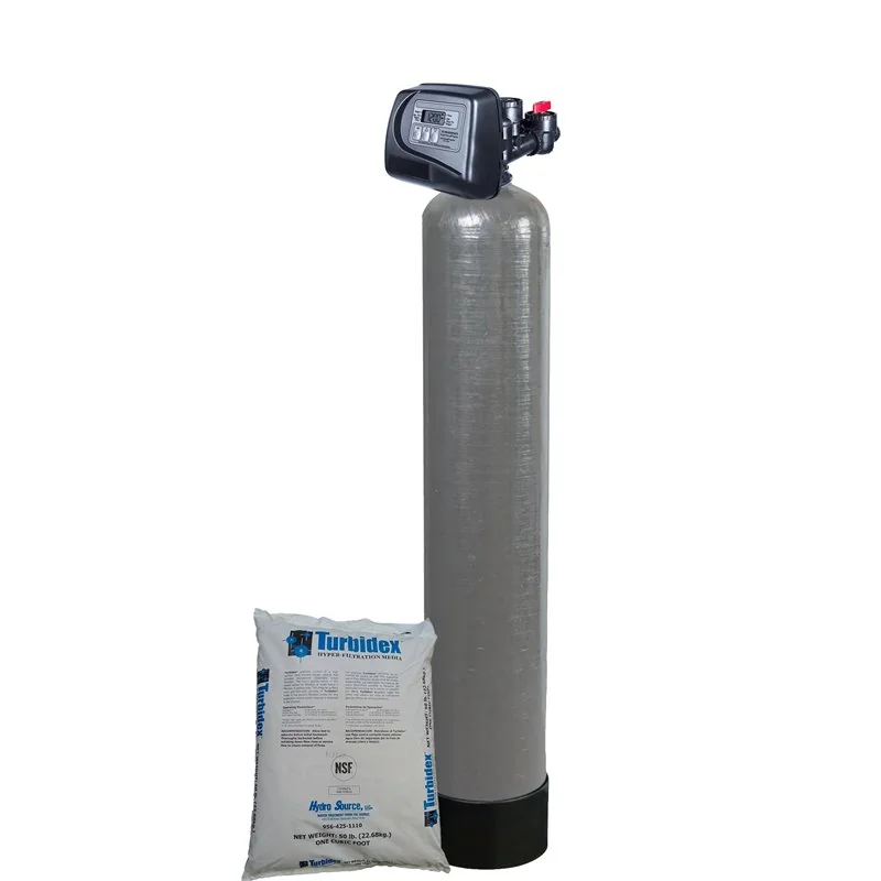 Filro Turbidex 8 gpm Válvula Clack WS1TC 1.5 ft3 Tanque 10" x 54"