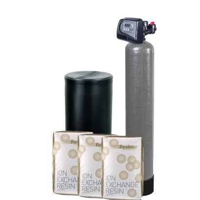 Suavizador de agua 3 ft3 tanque 14" x 65" 15 gpm 1"