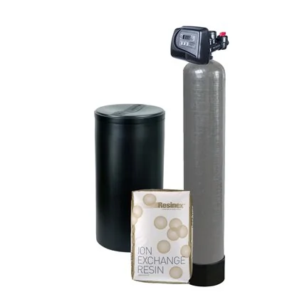 Suavizador de agua 1 ft3 tanque 9" x 48" 5 gpm 1"