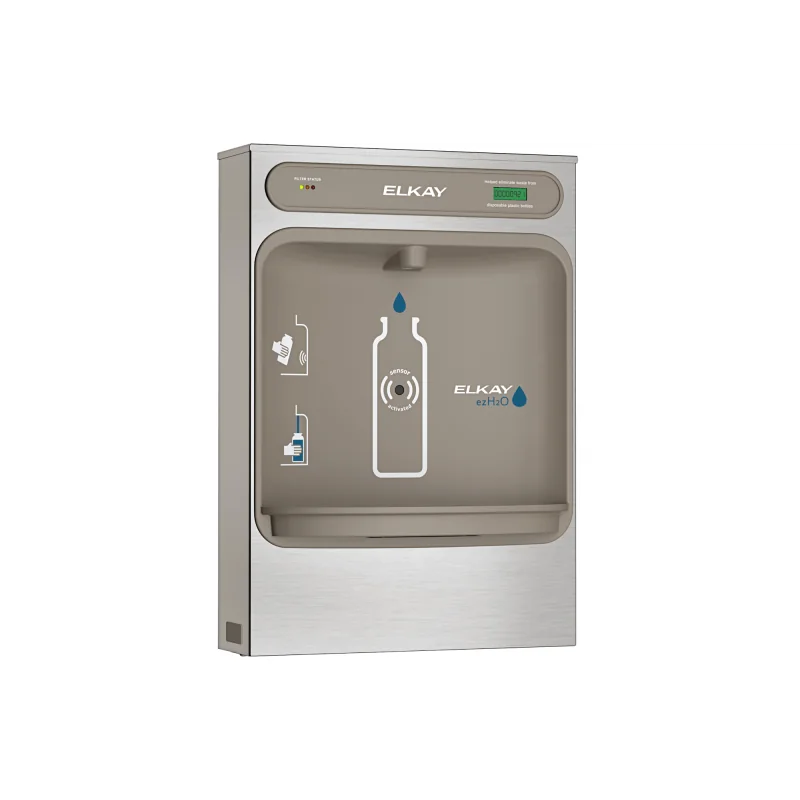 LZWSSM Estación de llenado de botellas Elkay EZH2O Montaje superficial, inoxidable no refrigerado filtrado