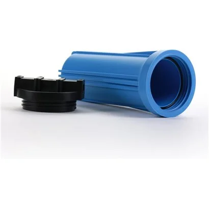  HF3-10BLBK34PR Portafiltro Azul HYDRONIX NSF Tapa Costilla Delgada 3/4" PR
