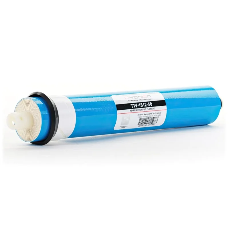 TW-1812-50 Membrana Hydron para sistema de ósmosis inversa de 50 GPD TW-1812-50 Membrana Hydron para sistema de ósmosis inversa de 50 GPD