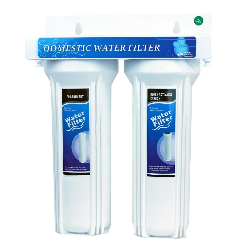 US-2 Purificador casero básico de dos etapas 2 lpm 