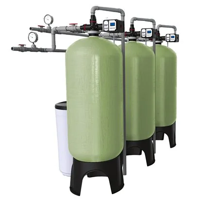 Suavizador de Agua Comercial triple columna 45 ft3 totales Tanque 30"x72" 2”