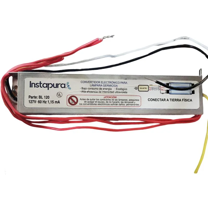 BL120 Instapura Balastro Electrónico 120 Watts para Serie 64