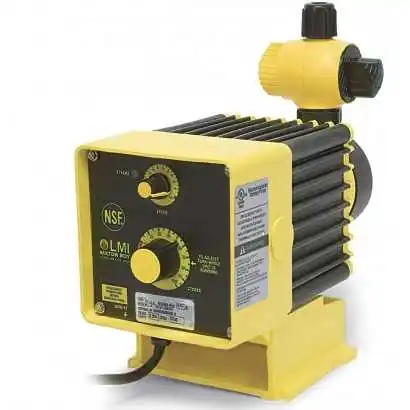 Bomba dosificadora de químicos LMI B141-312SI 30 PSI 7.0 GPH PVDF