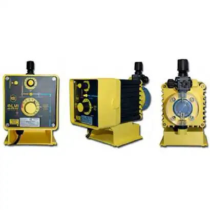Bomba dosificadora C111-362SI 2.5Gph 150 Psi Cabezal PVDF ajuste Manual