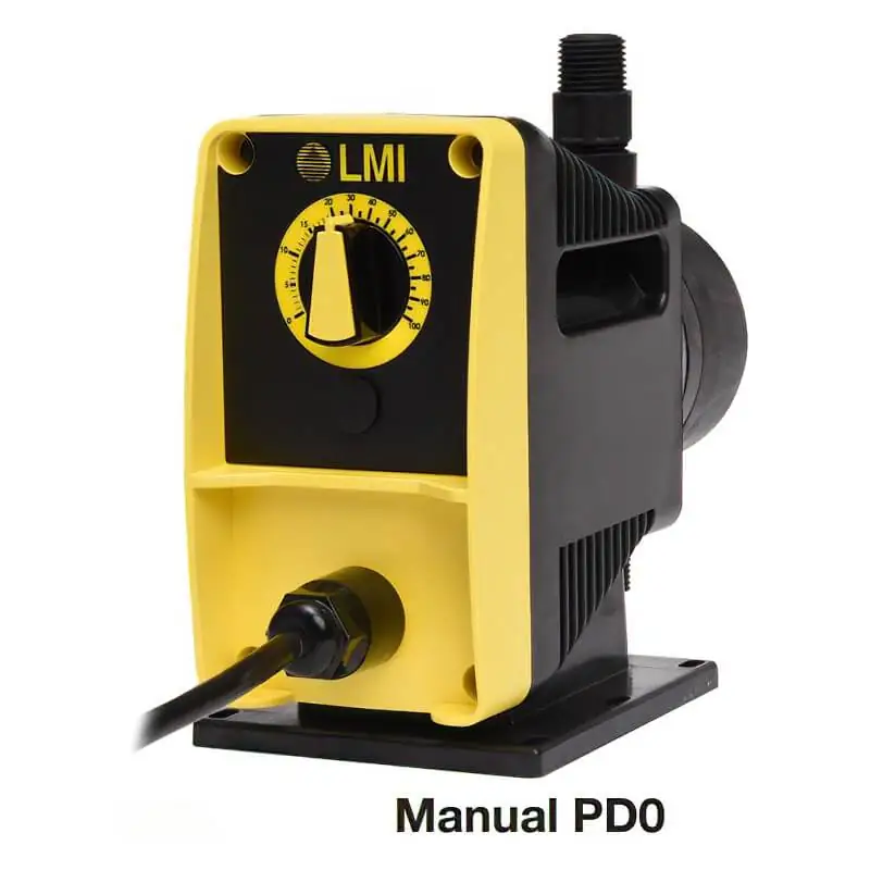 PD061-A48A1 Bomba Dosificadora Químicos LMI 7.6 lts/Hr. 50 psi PVC