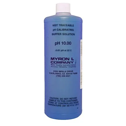 PH-10-8 Myron L Solución de buffer pH 10, 1/8 gal 