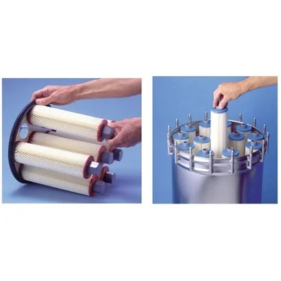 Harmsco HIF-24 Up-Flow Filtro 316 SS 2" NPT hasta 100 gpm