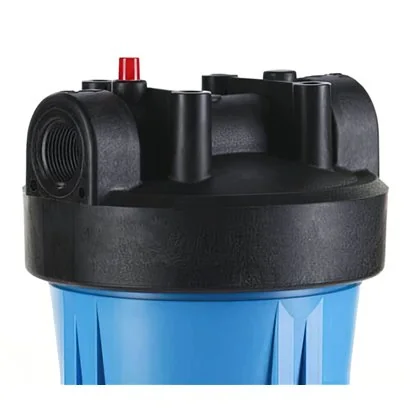 HF45-20BLBK10PR Hydronix Portafiltro Azul 41/2"Øx20" PR Conex.1"