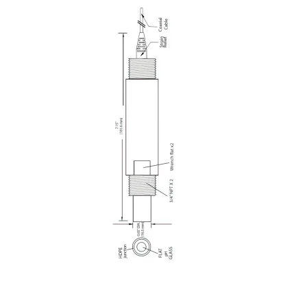 Sensor de pH Modelo S272CD