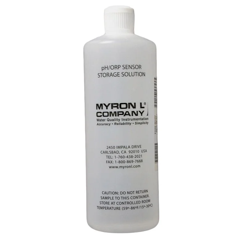 SS-8 Myron Solución para almacenaje sensor PH/ORP 1/8 Gal.