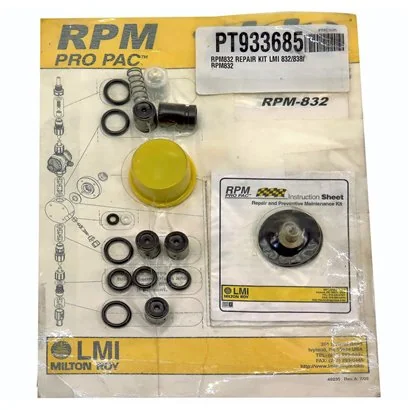 RPM 832 Kit de mantenimiento para bomba LMI