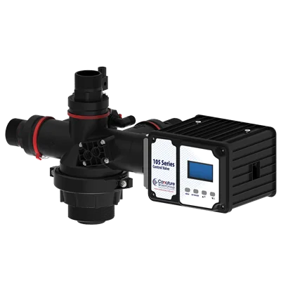 Filtro Carbón Activado 8 ft3 Válvula 105 STS 24"x72" 105STS/MTS AC24-2"