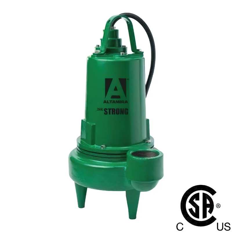 Motobomba sumergible lodos ALTAMIRA STRONG3 desc. 3" sólidos 2.5" 2 HP 3 fases 230V Motobomba sumergible lodos ALTAMIRA STRONG3 desc. 3" sólidos 2.5" 2 HP 3 fases 230V