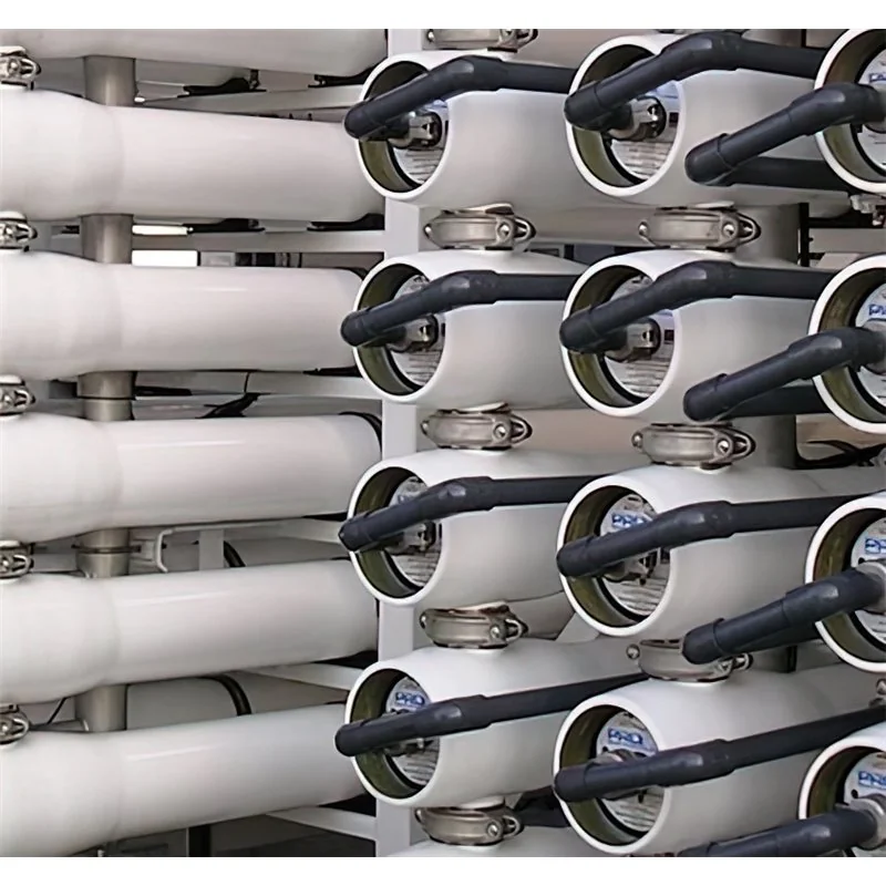 TEC 8-300-SP portamembrana 8"x240" 300 psi Blanco conex.2" Lateral