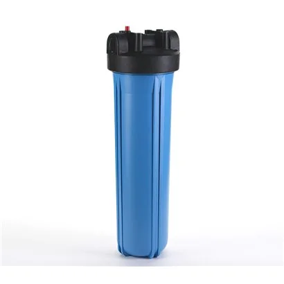 HF45-20BLBK15PR Hydronix Portafiltro Azul 41/2"Øx20" PR Conex.1.5"