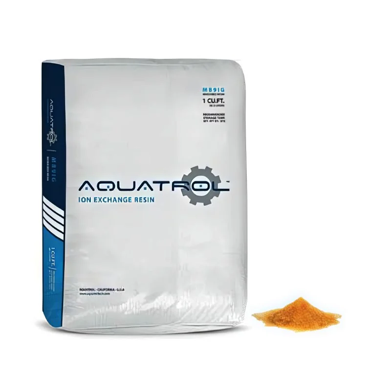 MB9IG Aquatrol resina de lecho mixto saco de 1 ft3