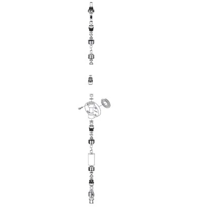 LE-368NI Extremo líquido de bomba LMI - Moldeado - PVC