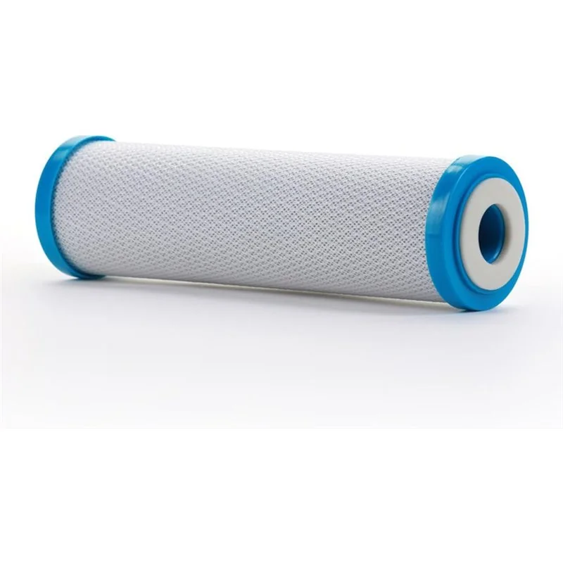 Hydronix CB-25-1001 NSF 2.5" x 10" Filtro Carbón En bloque 1 Micras