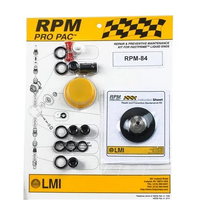 RPM 843 Kit de mantenimiento para bomba LMI