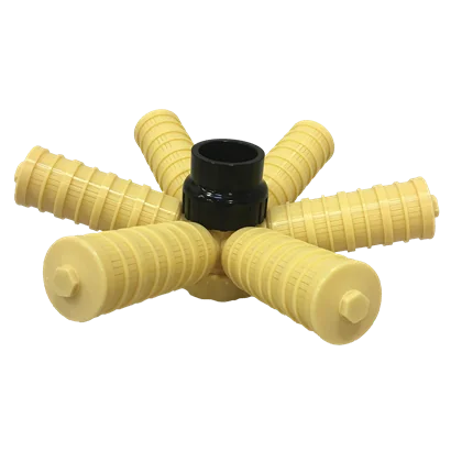 50040124 Tobera inferior Canature 6 laterales rosca 2" Tanque 24"