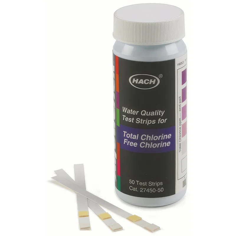 2745050 Tiras reactivas cloro libre, cloro total, de 0 a 10 mg/L,50 test