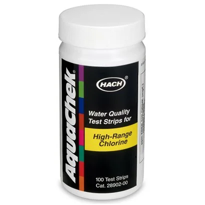 2890200 Tiras reactivas cloro libre de 0- 600 mg/L,100 test