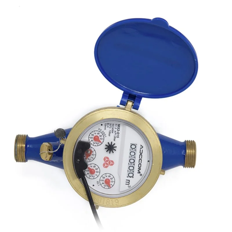 MX2 Medidor micro marca ADDCOM 1" pulg. Bronce con extremos roscados MX2 Medidor micro marca ADDCOM 1" pulg. Bronce con extremos roscados