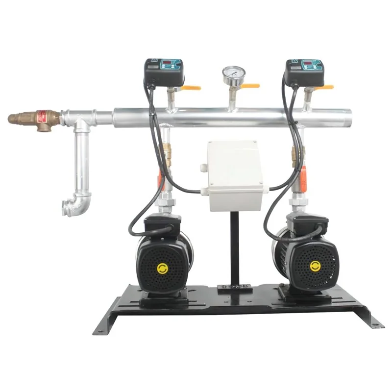 Presurizador dúplex vel. constante ALTAMIRA 1.2 HP 1 fase 230 V. bombas LOTUS100-4/1230 y KONTROLLSW