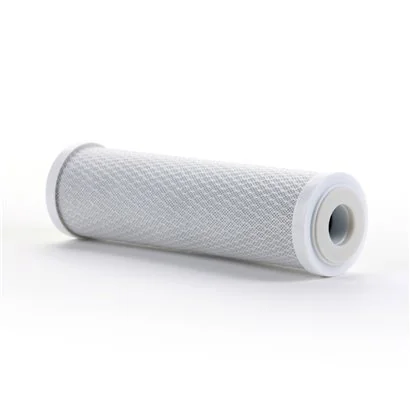 Hydronix CB-25-1010 NSF 2.5" x 10" Filtro Carbón En bloque 10 Micras