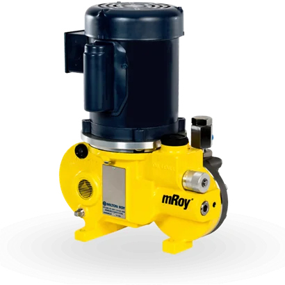 Bomba Milton Roy diafragma plano de teflón hidráulicamente actuado