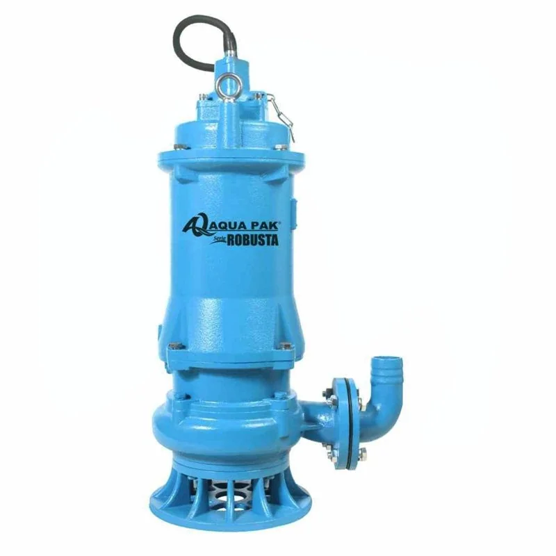 Motobomba sumergible para lodos AQUAPAK ROBUSTA 2.5", esfera 1" 4 hp 3x230V