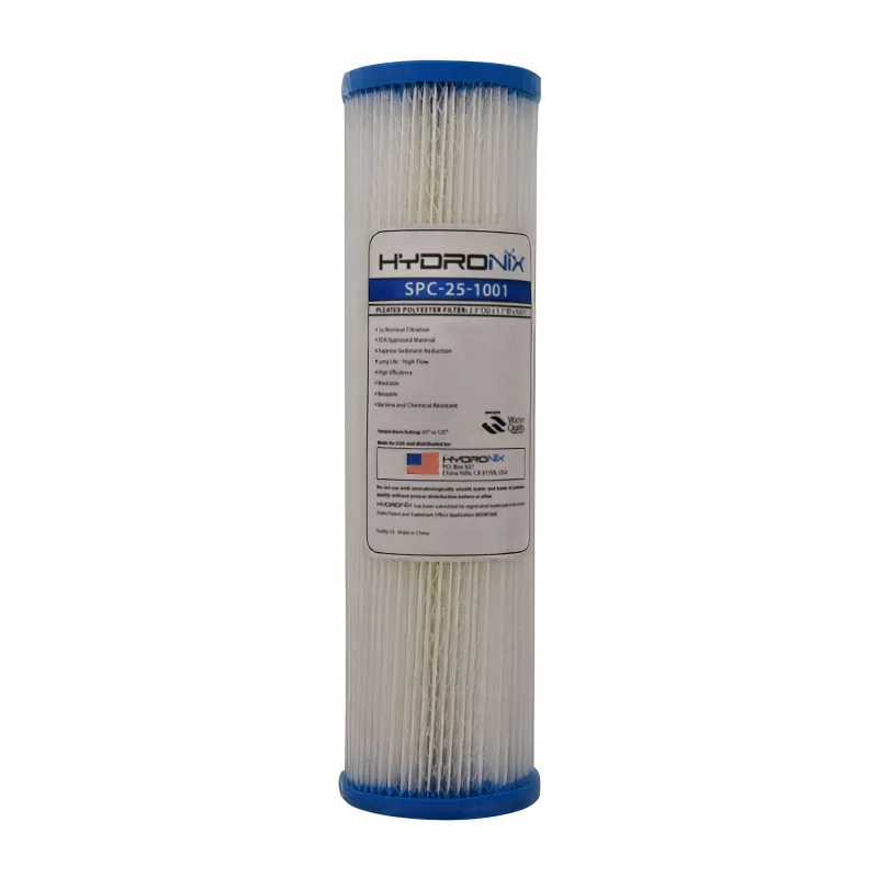 Hydronix SPC-25-1001 Cartuchos plisados 1 micras de poliéster Hydronix SPC-25-1001 Cartuchos plisados 1 micras de poliéster