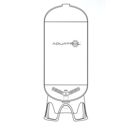 AQT-HL-36TM2 Tobera inferior Aquatrol 8 laterales 4”-8UN Cementar 2" Tanque 36"