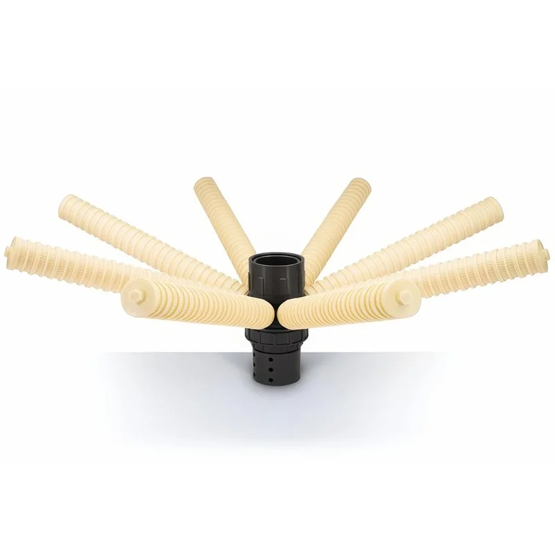 AQT-HL-36TM2 Tobera inferior Aquatrol 8 laterales 4”-8UN Cementar 2" Tanque 36"