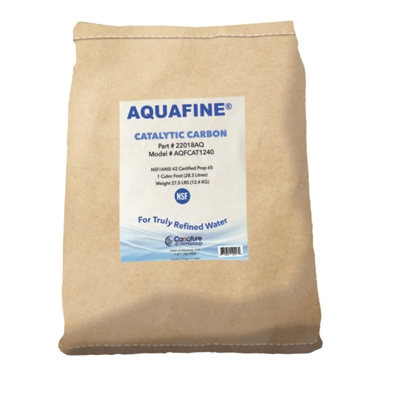 22018AQ Carbón activado granular CATALITÍCO a base de cáscara coco 1ft3