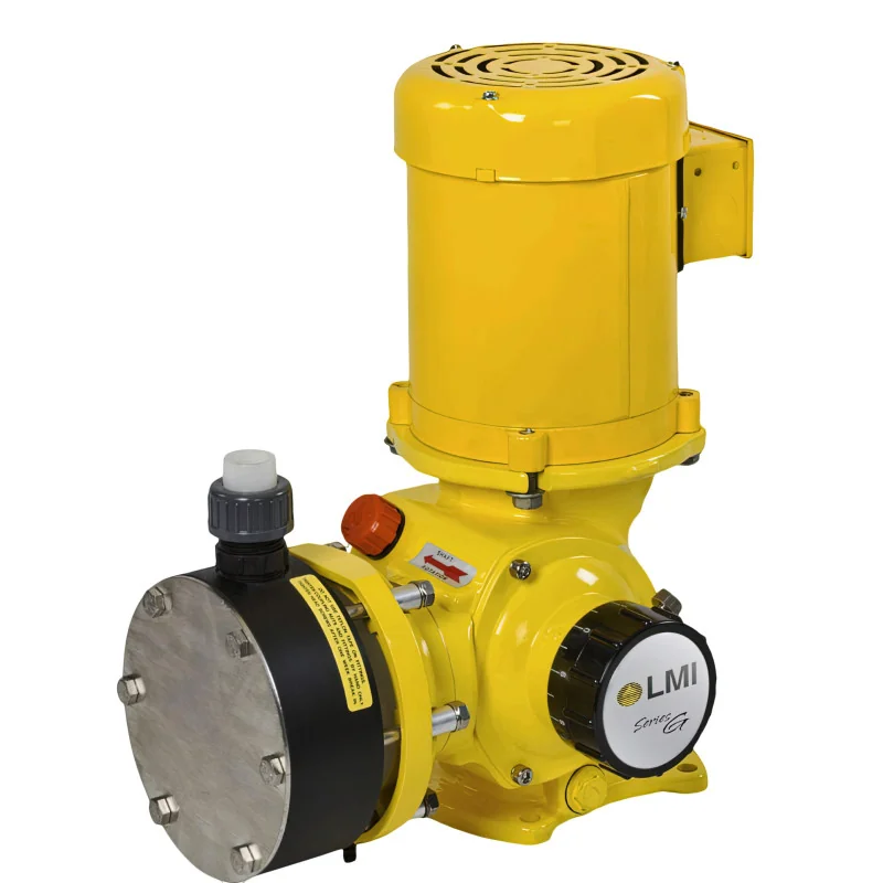 Bomba dosificadora LMI Serie G SD, 13 GPH a 100 PSI Control Manual