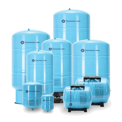 Tanque Hidroneumático 44 galones Vertical Aquatrol ARO-16044V-B114