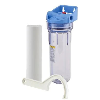 Portafiltro Bracket Integrado con PR, Transparente cartucho 2.5" x 10"