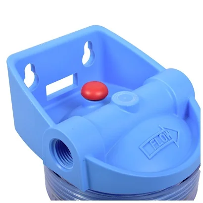 Portafiltro Bracket Integrado con PR, Transparente cartucho 2.5" x 10"